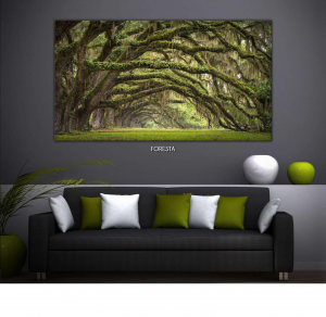 Foresta - Stampa digitale su Plexiglass® misure 100x150 cm / 100x180 cm