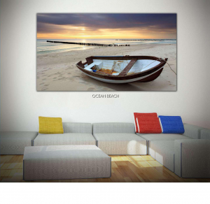 Ocean beach - Stampa digitale su Plexiglass® misure 100x150 cm / 100x180 cm