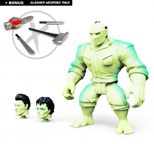 Mighty Maniax action figure: GLOW SPECTRE SLASHER by Rocom Toys