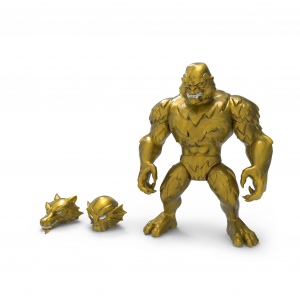Mighty Maniax action figure: GOLDEN MONSTER by Rocom Toys