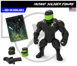 Mighty Maniax action figure: MUTANT SOLDIER by Rocom Toys