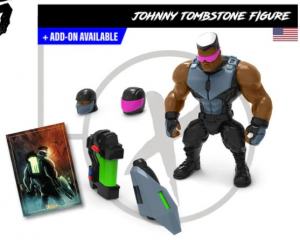 Mighty Maniax action figure: JOHNNY TOMBSTONE by Rocom Toys