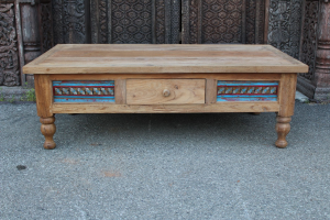 Tavolino da salotto in legno di teak indonesiano #1296ID600
