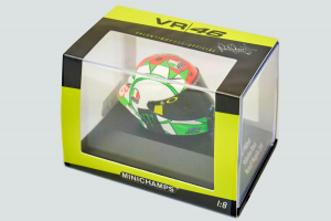 AGV Helmet Valentino Rossi Moto Gp Mugello 2018 1/8 Minichamps