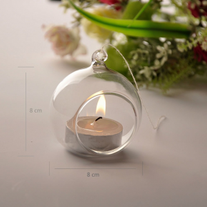 Porta tealight a lampadario appendibile - NaturDecor