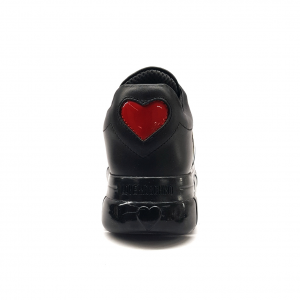 Sneakers nera/platino Love Moschino (*)
