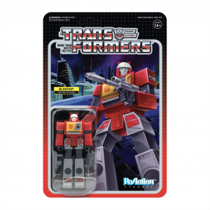 Transformers ReAction: BLASTER by Super7