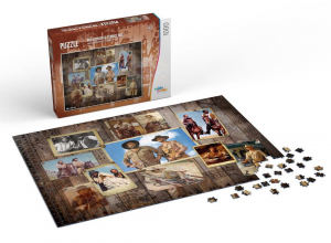 Bud Spencer & Terence Hill Jigsaw Puzzle Western Photo Wall (1000 pieces) by Oakie Doakie