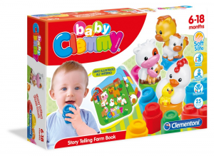 Baby Clementoni - Costruzioni Clemmy Mamme e Cuccioli Animali della Fattoria