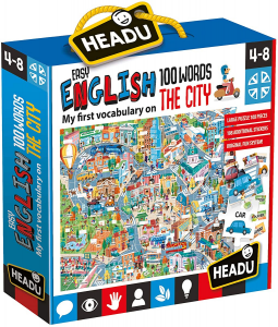 Headu - Easy English 100 Words City Puzzle
