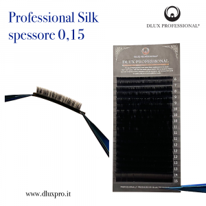  Ciglia per Extension 0,15 mm Professional Silk, DLux Professional
