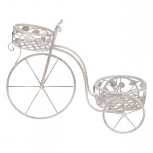 Bicicletta portavasi decorativa in ferro 