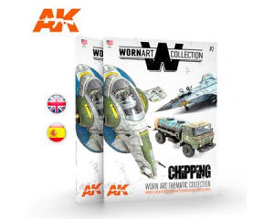 AK INTERACTIVE: WORN ART COLLECTION #02 CHIPPING- Inglese 92 pag.