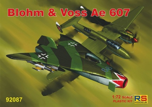1/72 Blohm and Voss Ae 607 3 decal v. for Luftwaffe, USA, USSR