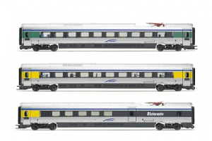 CISALPINO, set 3 unità aggiuntive, treno ETR 610 livrea origine, epoca VI