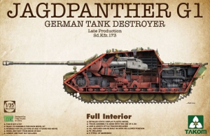 German Tank Destroyer Jagdpanther G1 FULL INTERIOR KIT 1/35