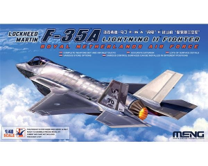MENG MODEL: 1/48; Lockheed Martin F-35A Lightning II Fighter Royal Netherlands Air Force
