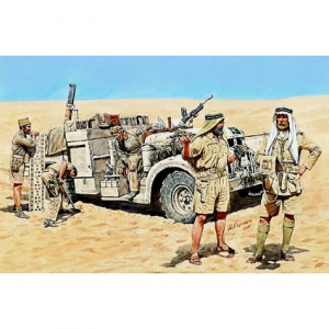 Soldati L.R.D.G in Nord Africa scala 1-35