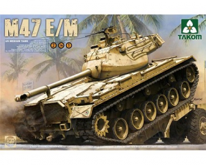 TAKOM MODEL: 1/35; US Medium Tank M47 E/M 2 in 1
