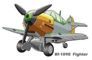 TIGER MODEL: Cute German BF109 Fighter