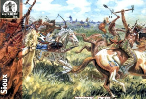 Waterloo figure in 1/72 Sioux