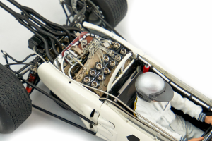 Honda RA272 F1 Mexico Gp Winner 1965 Richie Ginther #11 With Driver Figure Fitted 1/18 Autoart