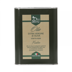 Olio EVO Frantoio 2L 2023/24 - Olio extravergine di oliva Italiano cultivar Frantoio Sante in Latta da 2 Litri - 
