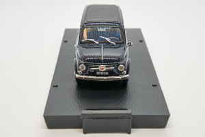 Fiat 500 Giardiniera Closed Dark Blue 1960 1/43 Brumm 100% Made In Italy