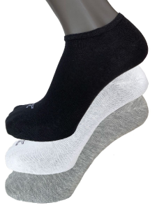 6 Paia di calzini unisex corti sotto alla caviglia in cotone FASHION TRADE