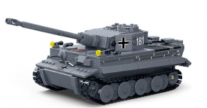 WW2 Blocks: Panzer VI Tiger I (Panzerkampfwagen VI Tiger I Sd.Kfz. 181)