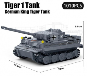 WW2 Blocks: Panzer VI Tiger I (Panzerkampfwagen VI Tiger I Sd.Kfz. 181)