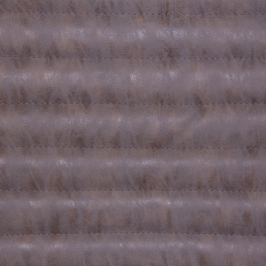 Trignac - Poltroncina in fintapelle con struttura in ferro colore grigio stile coloniale, dimensioni 57 x 77 x 84 cm.