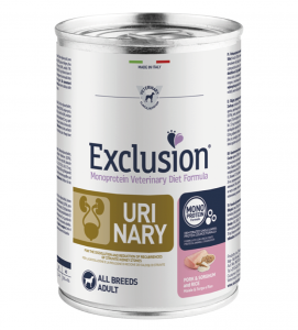 Exclusion - Veterinary Diet Canine - Urinary - 400g x 12 lattine		