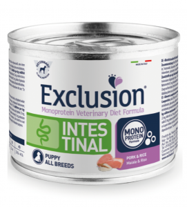 Exclusion - Veterinary Diet Canine - Intestinal - Puppy - 200g x 12 lattine		
