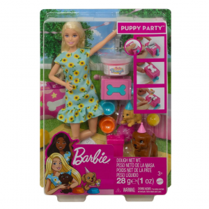 BARBIE PUPPY PARTY DOLL GXV75 MATTEL TOYS