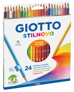 Fila - Giotto Stilnovo Confezione 24 Matite Colorate