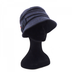 Cappello Cloche Marone Hat