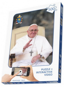MT Distribution - Puzzle Interattivo Papa Francesco 500 Pezzi