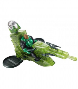 Mattel - Green Lantern con Veicolo