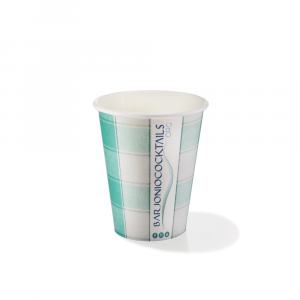 Bicchieri personalizzati biodegradabili cartoncino 240ml - D80 - View2 - small