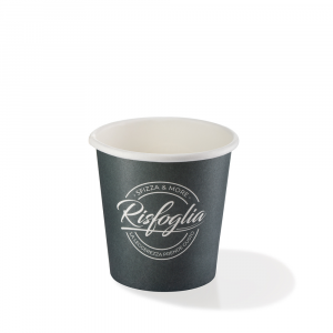 Bicchieri personalizzati biodegradabili cartoncino 120ml caffè - D62 - View2 - small