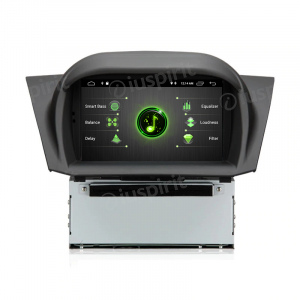 ANDROID 10 autoradio navigatore per Ford Fiesta 2009-2012 GPS DVD USB SD WI-FI Bluetooth Mirrorlink