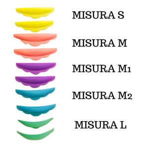 Kit de accesorios para laminación de pestañas, 5 pares de rizadores (S, M, M1, M2, L), 5 peines para laminación, juego de herramientas profesionales para laminación de pestañas