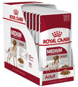 Royal Canin - Size Health Nutrition - Medium Adult - 140g x 10 buste