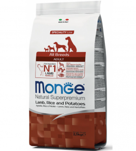 Monge - Natural Superpremium - All Breeds Adult - 2.5 kg
