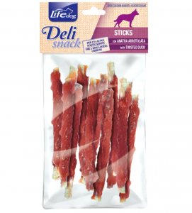 LifeDog - Deli Snack - Stick con Carne Essiccata - 100gr