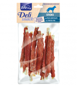LifeDog - Deli Snack - Stick con Carne Essiccata - 100gr