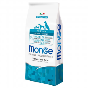 Monge - Natural Superpremium - All Breeds - Hypoallergenic - 12 kg