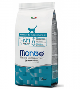 Monge Cat - Natural Superpremium - Kitten - 1.5 kg