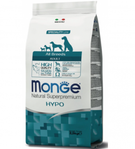 Monge - Natural Superpremium - All Breeds - Hypoallergenic - 2.5 kg